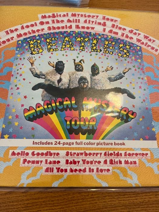 BEATLES MAGICAL MYSTERY TOUR VINYL RECORD 