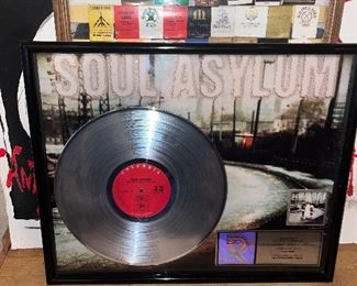 SOUL ASYLUM FRAMED RECORD