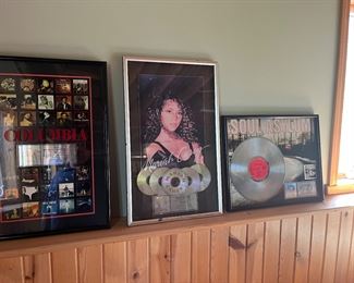 MARIAH CAREY FRAMED RECORDS 