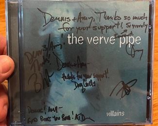 THE VERVE PIPE SIGNED CD 