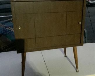 MCM Lu Van Inc. Record Album Holder Cabinet