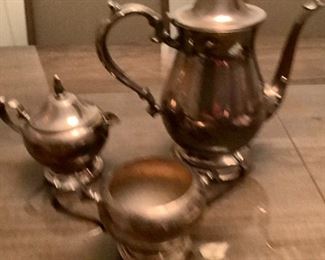 Vintage Silver Plate Serving Lot