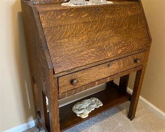 Vintage Oak Secretary/Desk