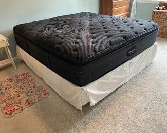 King Bed w/ Beautyrest C-Class Med. Black  Mattress                                        [Purchased about 3 Months ago at Raymore and Flanigan]