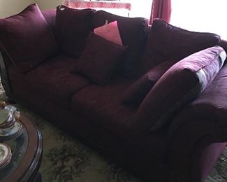 Burgundy Sofa - Great shape