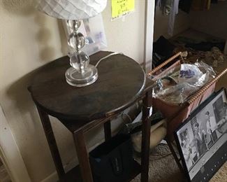 Table, lamp