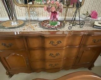 French Provincial buffet