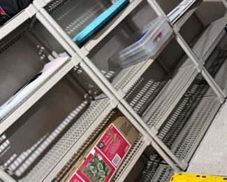 Heavy duty Basement store shelves (5)