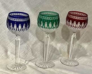 Waterford-Clarendon wine glasses