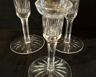 Waterford candlestick holders