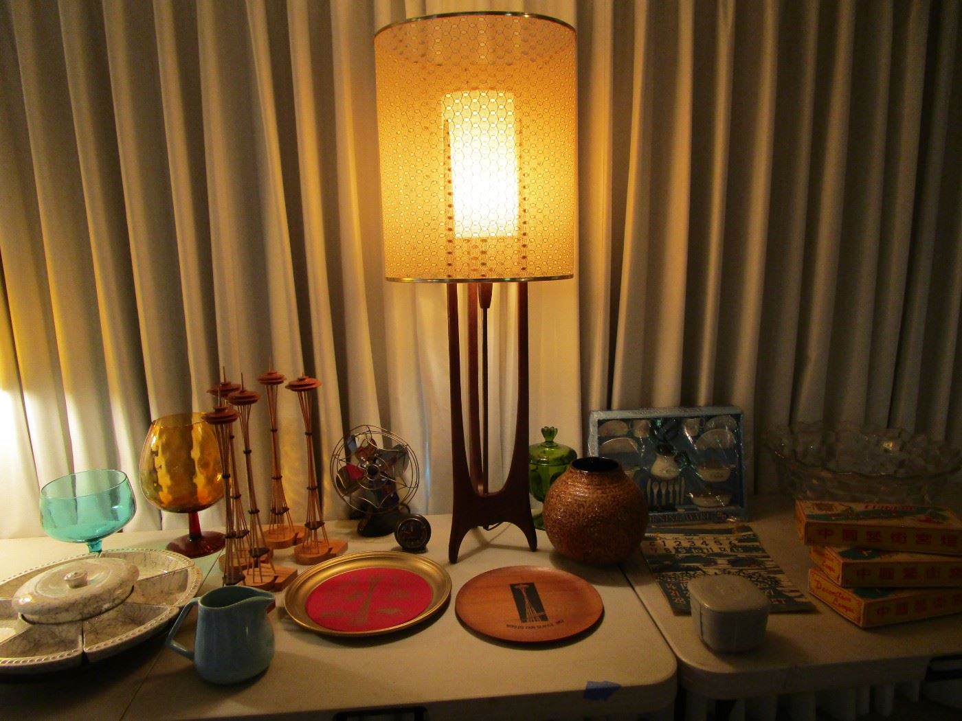 Modeline Mid Century Lamp Seattle World's Fair Space Needles and more