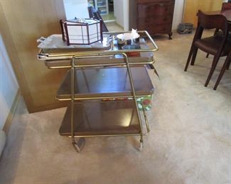 Mid Century Modern bar cart