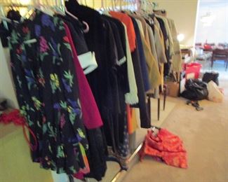 Some of the vintage ladies clothing