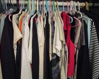 Some of the vintage ladies clothing