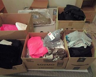 Some of the ladies clothing