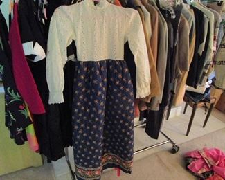 Some of the vintage ladies clothing