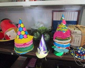 Vintage party hats
