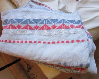 Vintage camp blanket