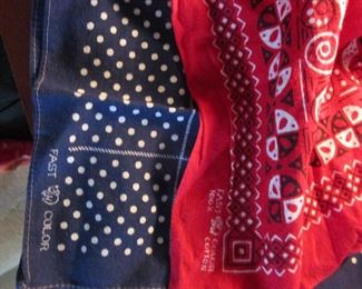 Vintage bandanas