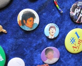 Tons and tons of buttons/pins
