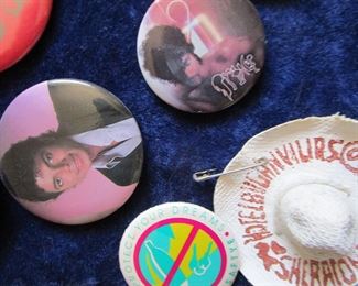 Tons and tons of buttons/pins