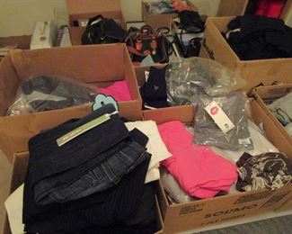 More clothing, shoes and handbags