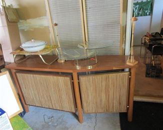 Mid Century Console built specifically for the World's Fair