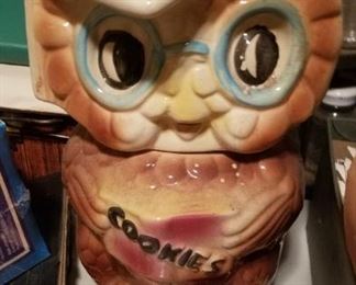 Vtg unmarked owl.cookie jar