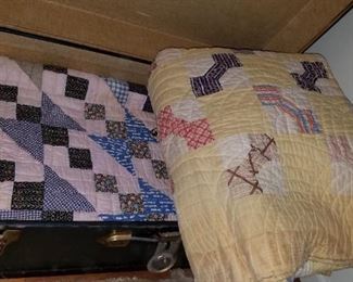 8 Handmade quilts from grandmother and great grandmother 