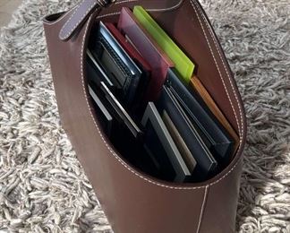 Crate Barrel Magazine Holder With Frames