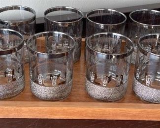Vintage Low Ball Drinking Glasses
