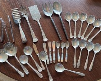 Mixed Assortment of Flatware
