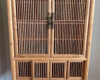 Bamboo Wardrobe Cabinet