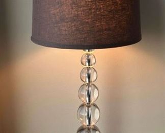 Restoration Hardware Stacked Sphere Table Lamps