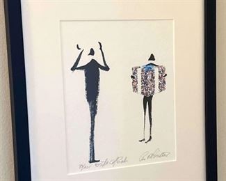 Leo Posillico Giclee Gift of Gab