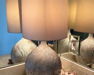 Accent Lamp, Shells Geode