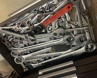 Large Assotment of Wrenches - Craftsman, Snap On, Mac and more