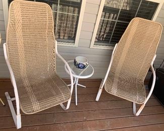 Vintage Outdoor Rocking Chairs