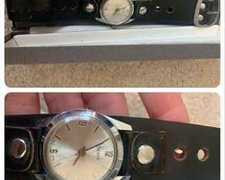 Sears Watch with Leather Band