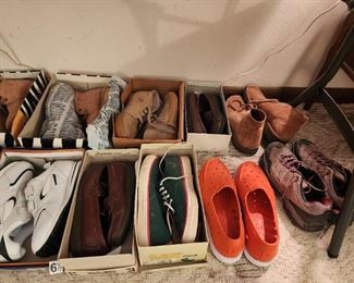 Many New Shoes