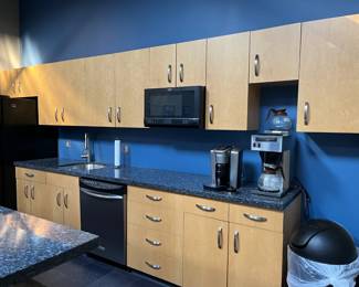 Complete custom maple kitchen, perfect for renovation