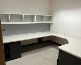 Custom work stations and shelving - 10+ available
