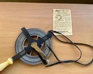 Vintage Luftkin Measuring Tape - Made in Michigan