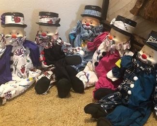 NFL clowns/themed clowns