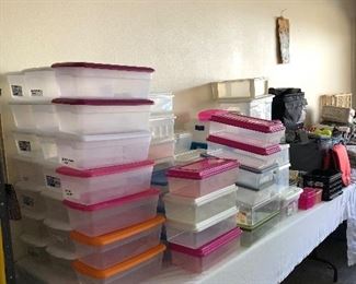 A few containers 😂