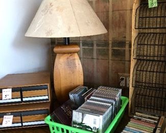 Awesome and pleasing to the eye, a lamp with a wooden base