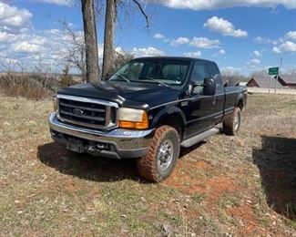 1999 FORD F-350 AUTOMATIC 7.3  DIESEL & 4-WHEEL DRIVE