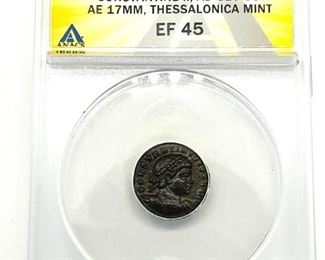 Roman: Constantine II (317-337 AD) Bronze ANACS EF45