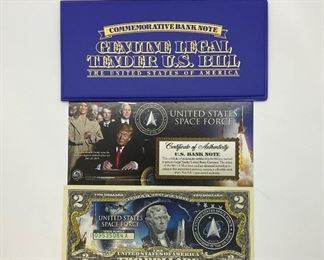 U.S. Space Force $2 Commemorative Bank Note