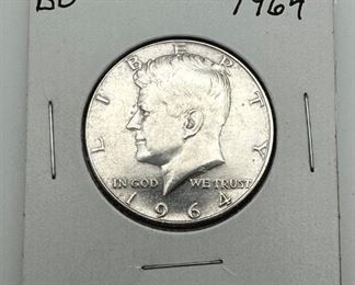  1964 Silver Kennedy Half